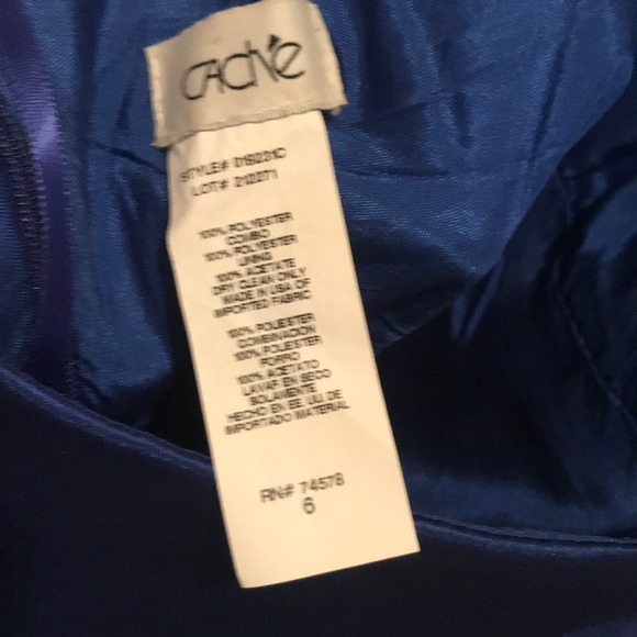 Cache gown size 6 - Picture 7 of 7